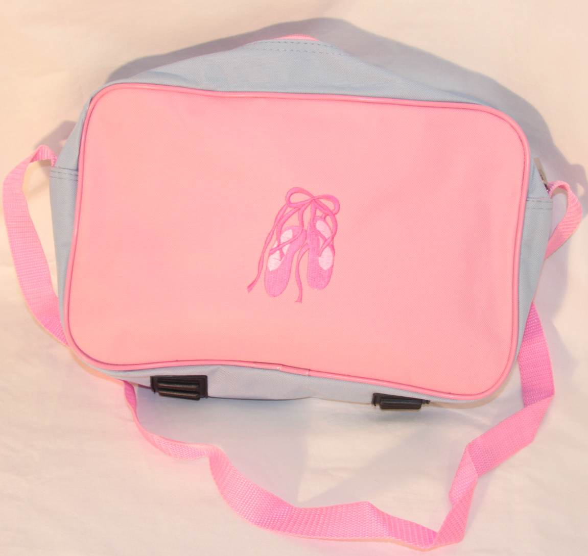 blue pink bag