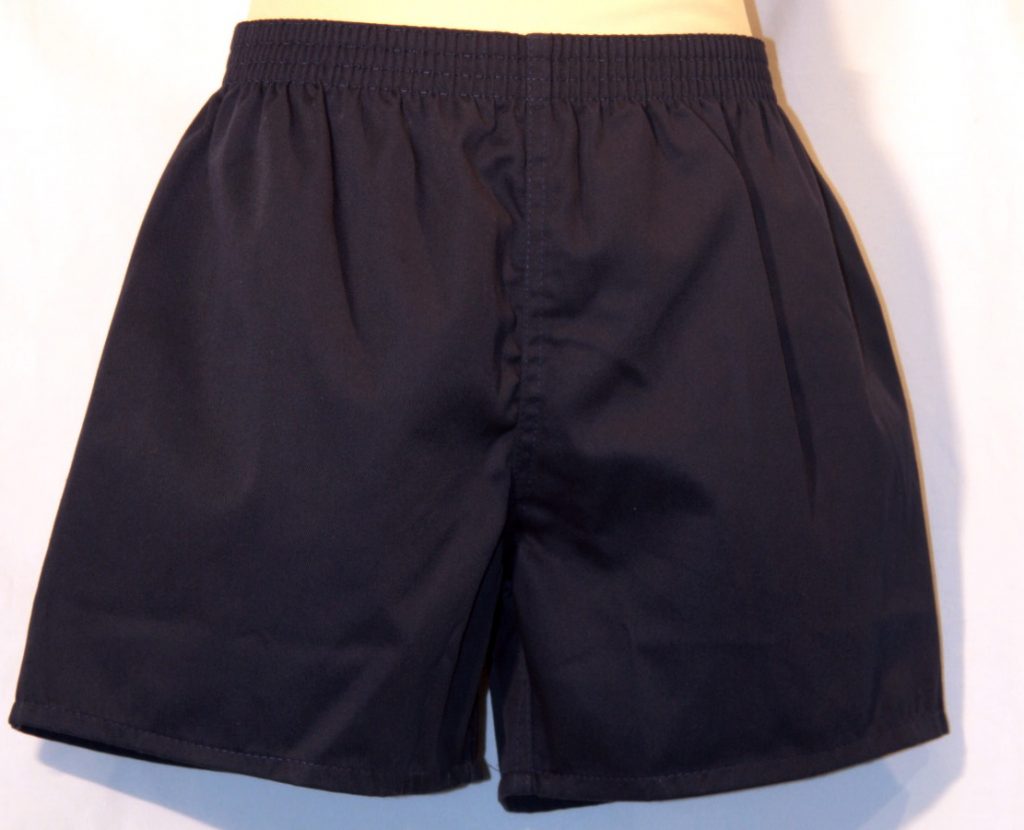 Navy PE shorts | The Gower School