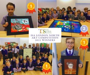 Winners of the Isa Art Competition - London North - 2022