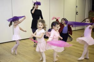 Children learn ballet from Reception year as a part of our well rounded Montessori curriculum.