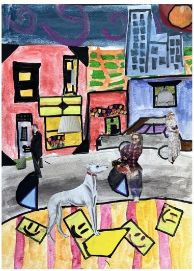 student's artwork
