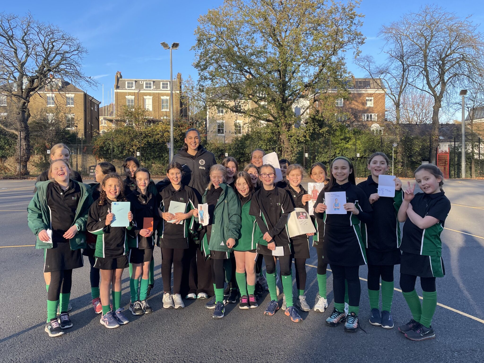 England Netball’s Ellie Rattu Visits The Gower School | The Gower School
